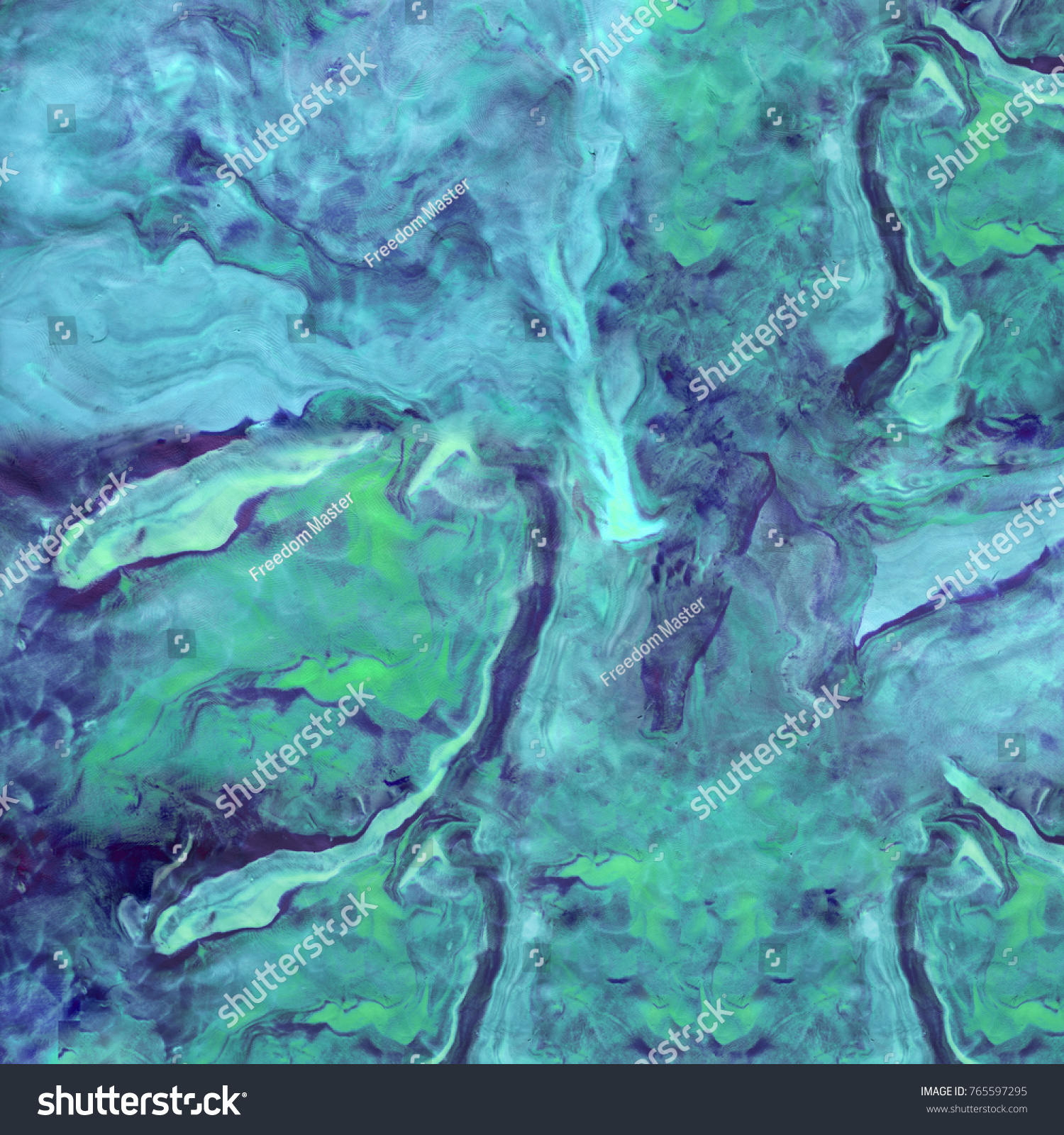 Abstrakte Fingerabdruck-Struktur in Knetoptik