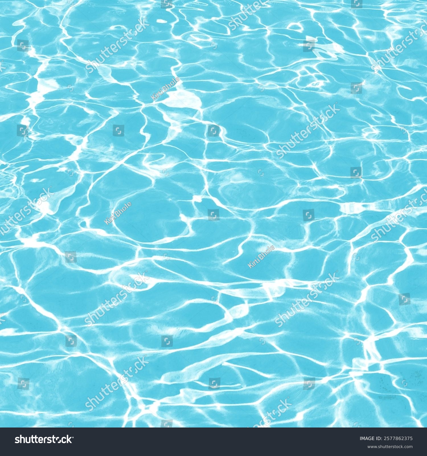 Abstrakte Wasserwellen in Blau mit sanften Lichtreflexen