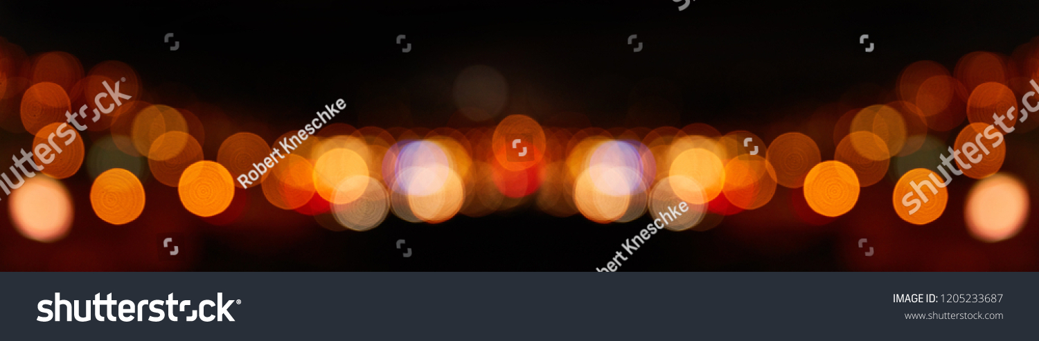 Abstrakter Bokeh-Nacht-Hintergrund mit leuchtenden Punkten