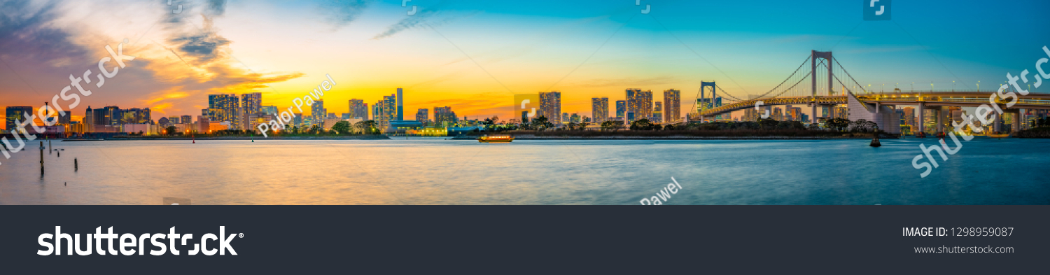 Tokyo Skyline Panorama