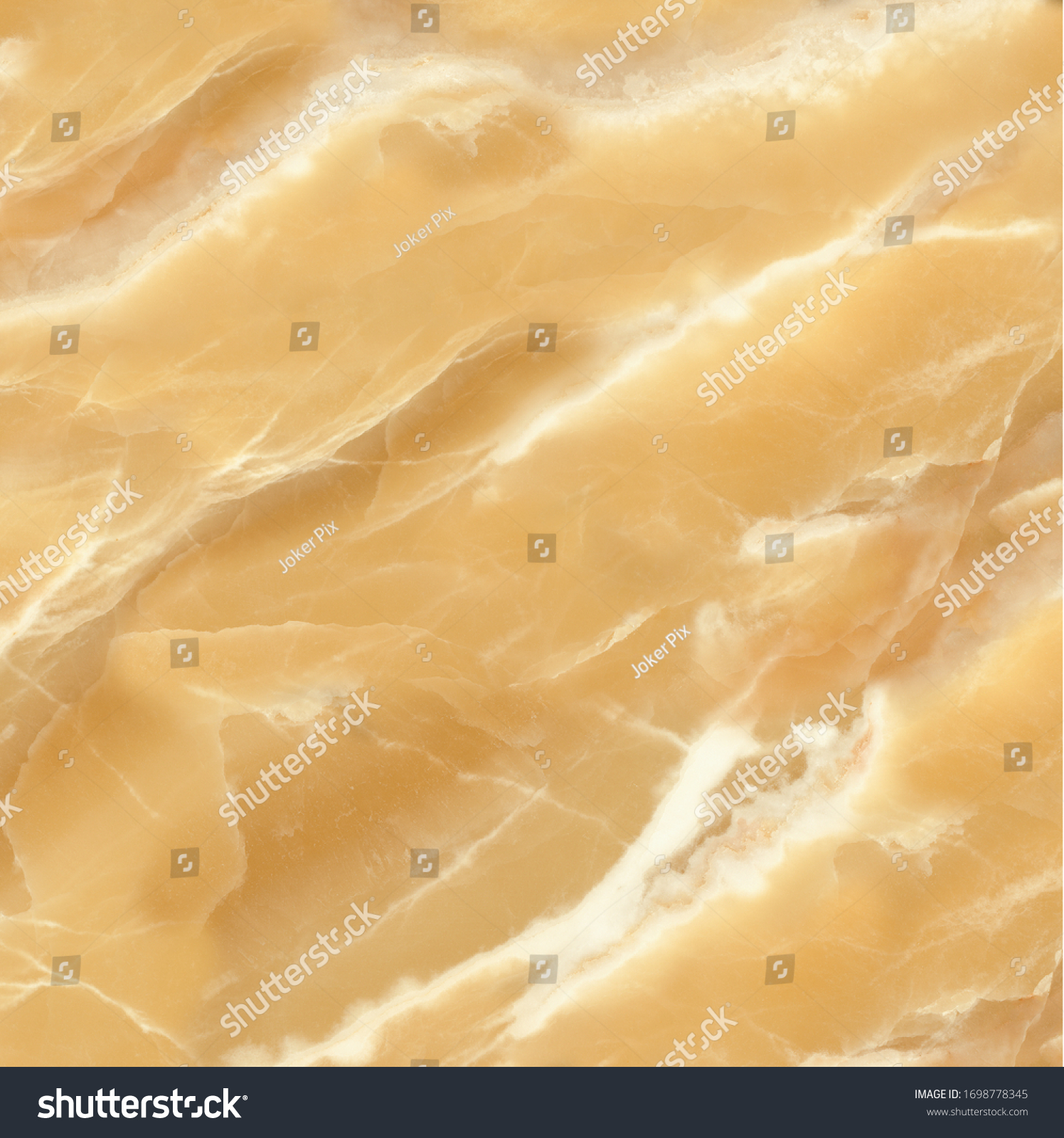 Beiger Onyx mit roten und weißen Linien