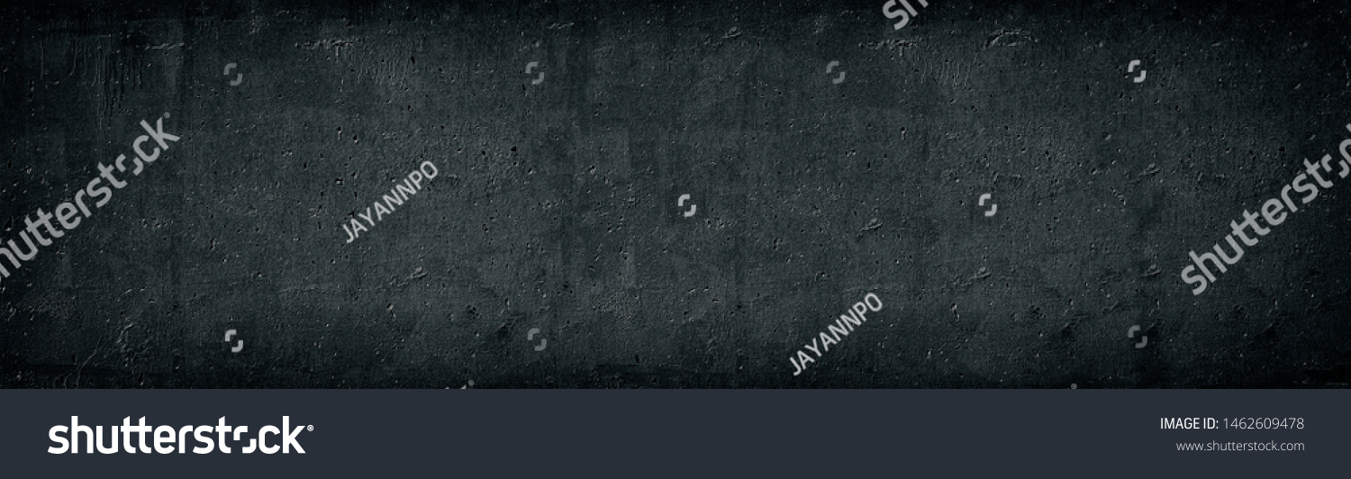 Black Old Concrete Wall