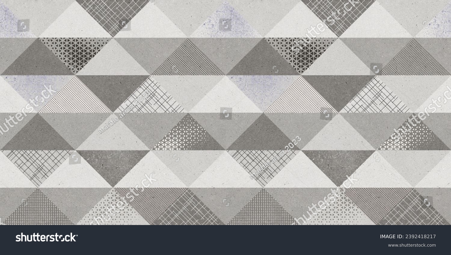 Nahtloses Keramikfliesen-Design als Tapetenoptik