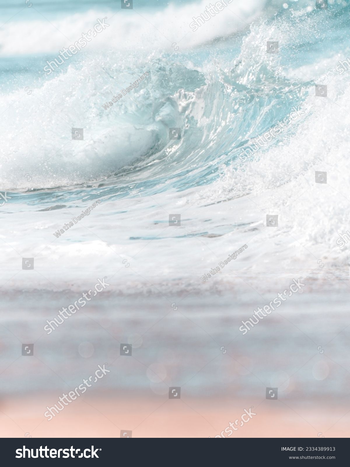 Stimmungsvolles Meeresmotiv mit weichem Licht