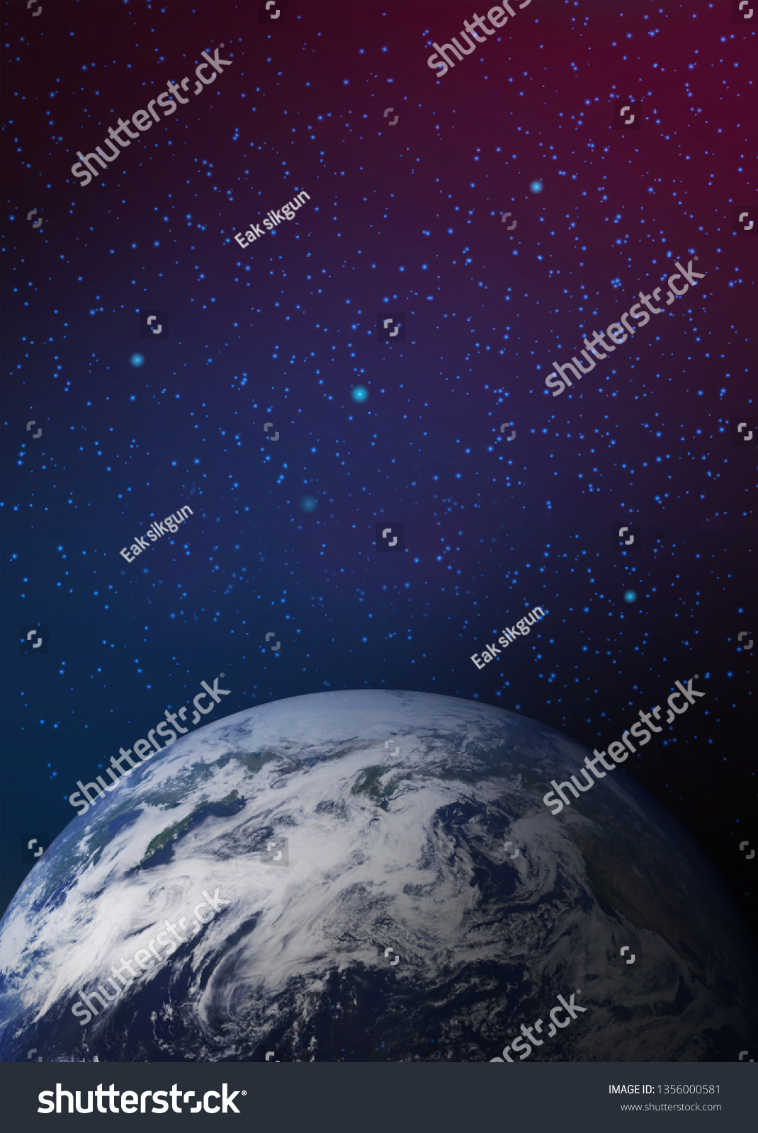 Galaxie und Erde – kosmische Tiefe im Universum