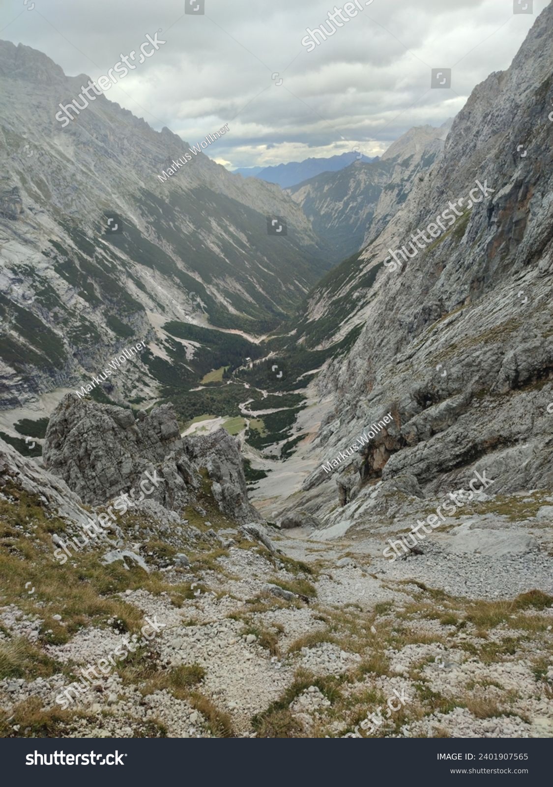 Zugspitze bei Garmisch – Berglandschaft