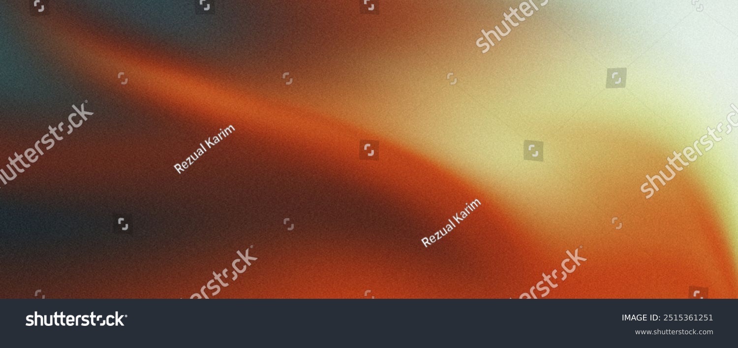 Körniger Farbverlauf in Dunkelbraun Orange und Schwarz