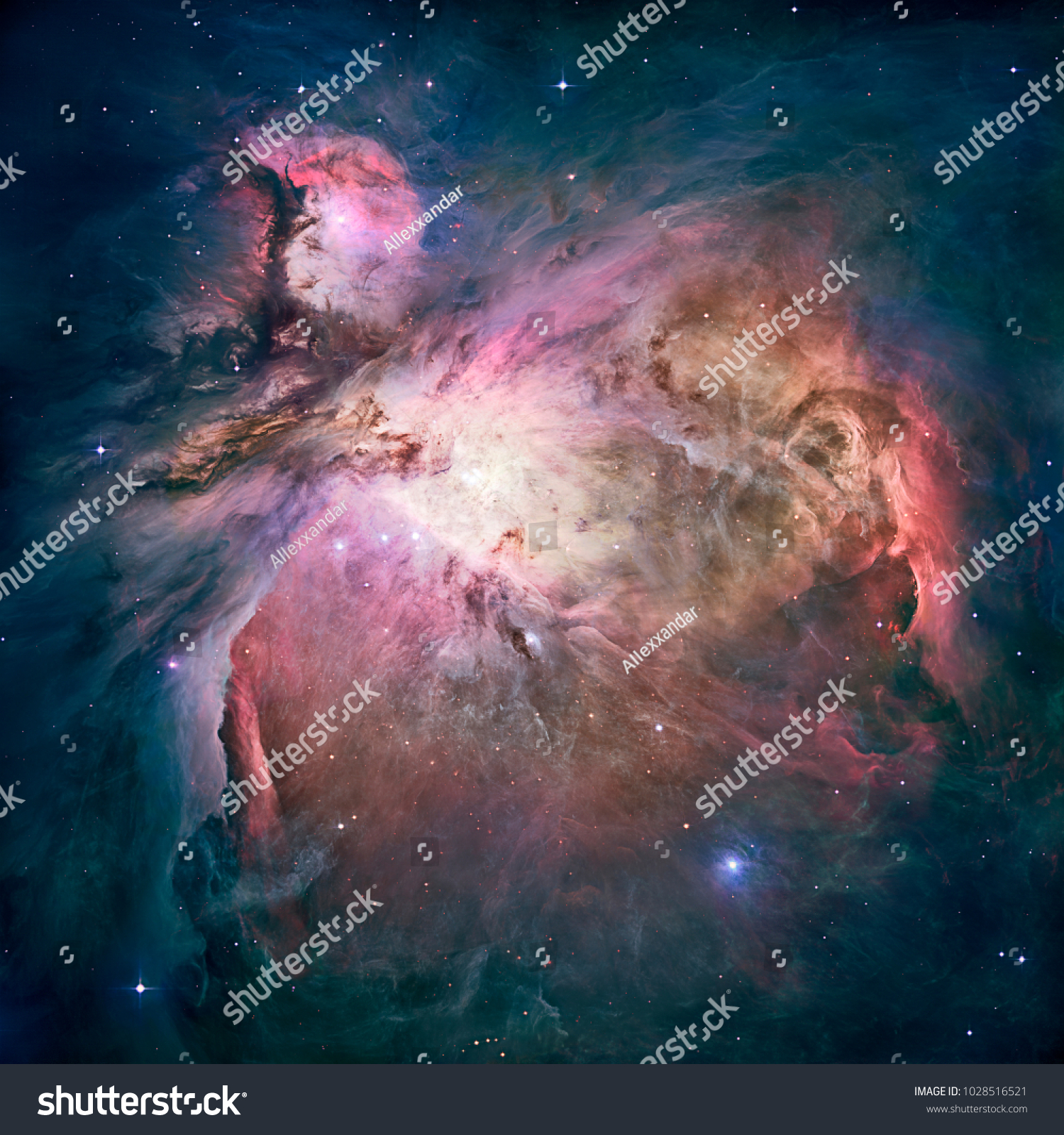 Orion-Nebel – kosmische Abstraktion