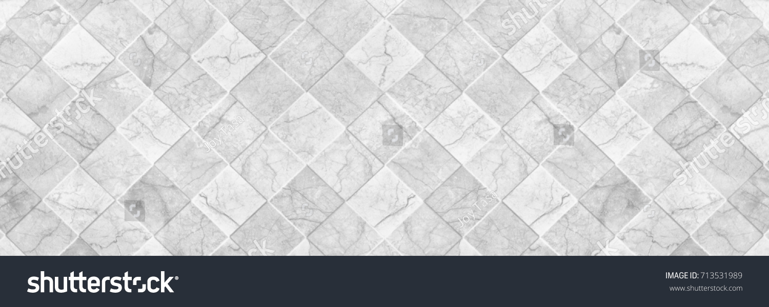 Weiße Keramikfliesen & Struktur