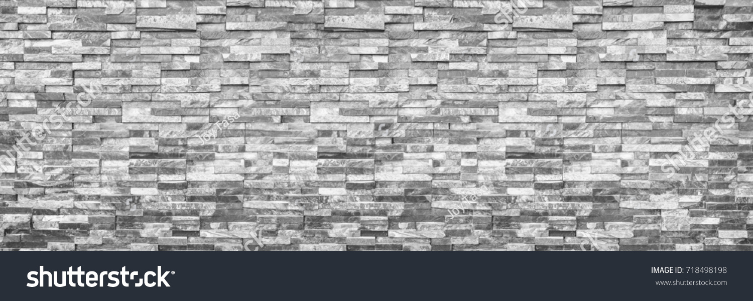 Moderne Backsteinwand Horizontal