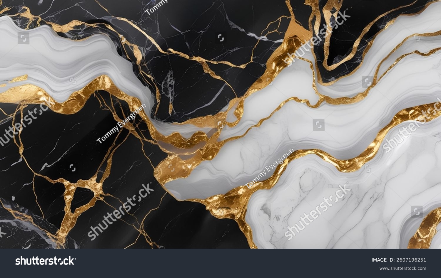 Carrara Statuario Goldadern B