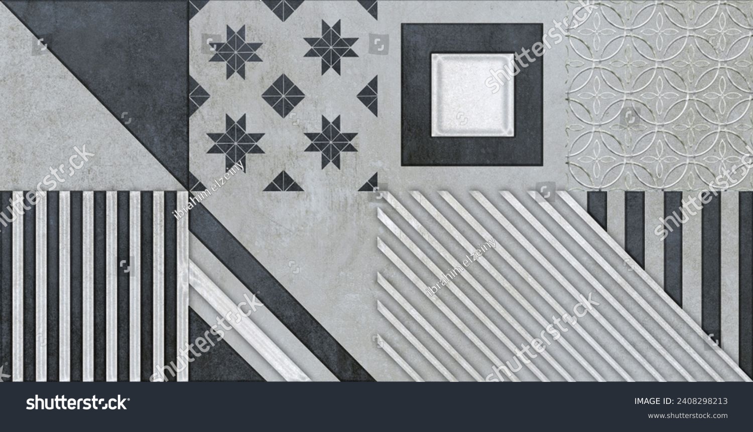 Rustikale Wandfliesen & Muster