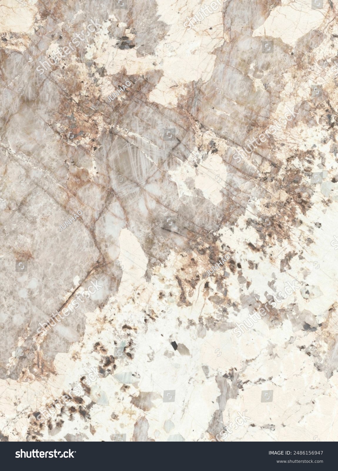 Brasilianischer Quarzit mit kristalliner Maserung