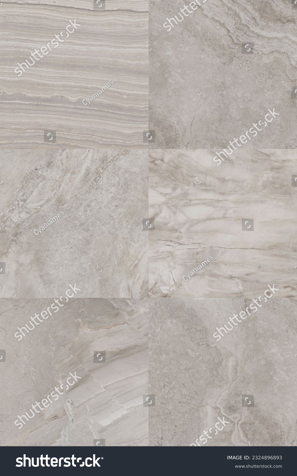 Grauer Onyx-Marmor mit zarter Maserung