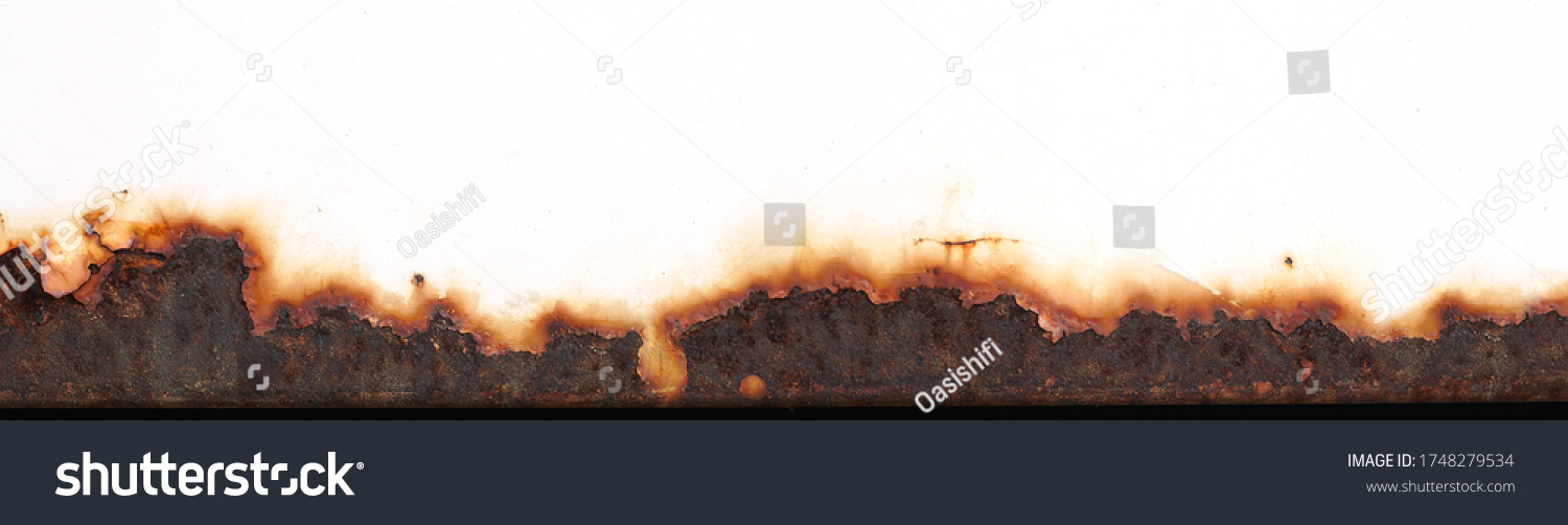 Korrosionsrost auf Eisen