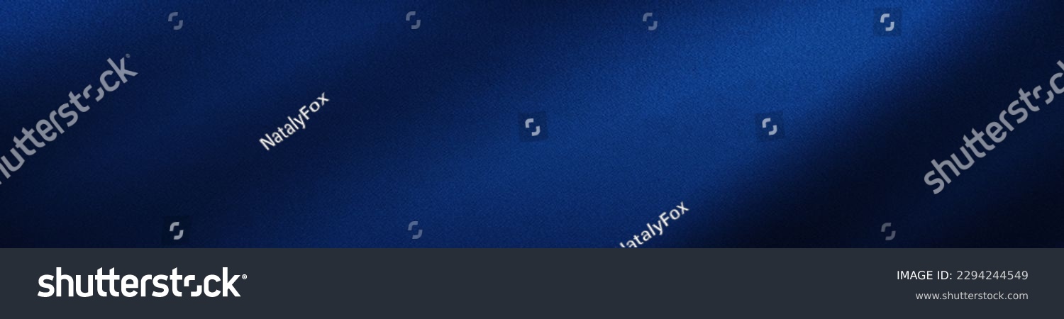 Dunkelblauer Satin als eleganter, abstrakter Hintergrund