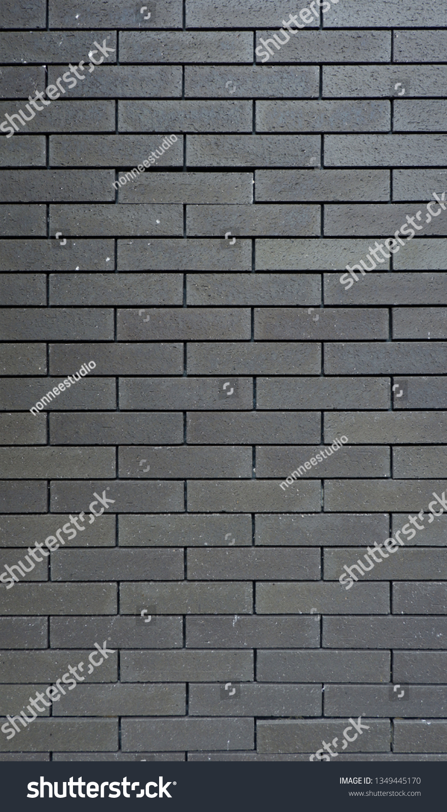 Ziegelwand mit sichtbarer Textur