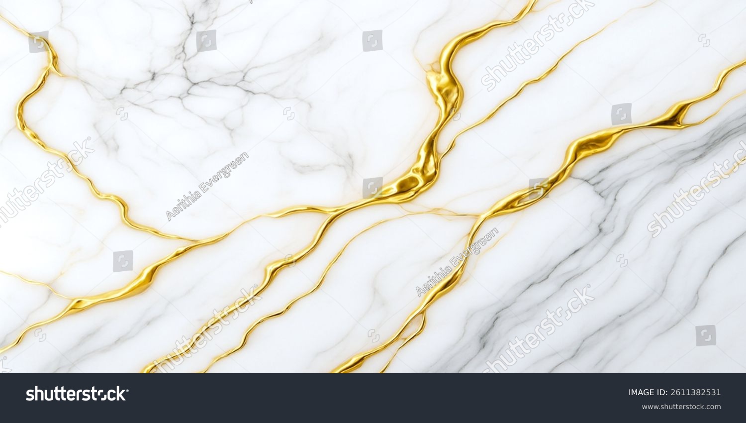 Carrara Marmor Weiß Goldadern