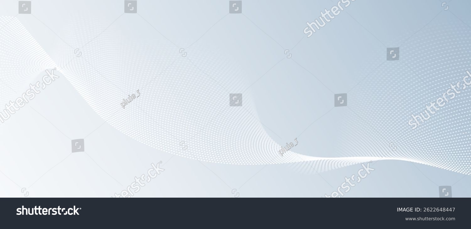 Abstraktes Wellenlinienmuster in Grau-Weiß