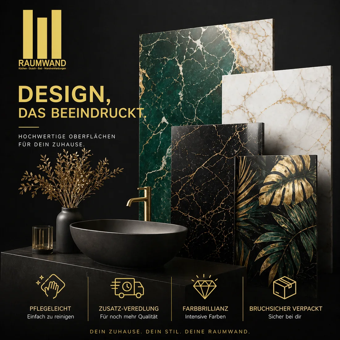 Designideen für Rückwände